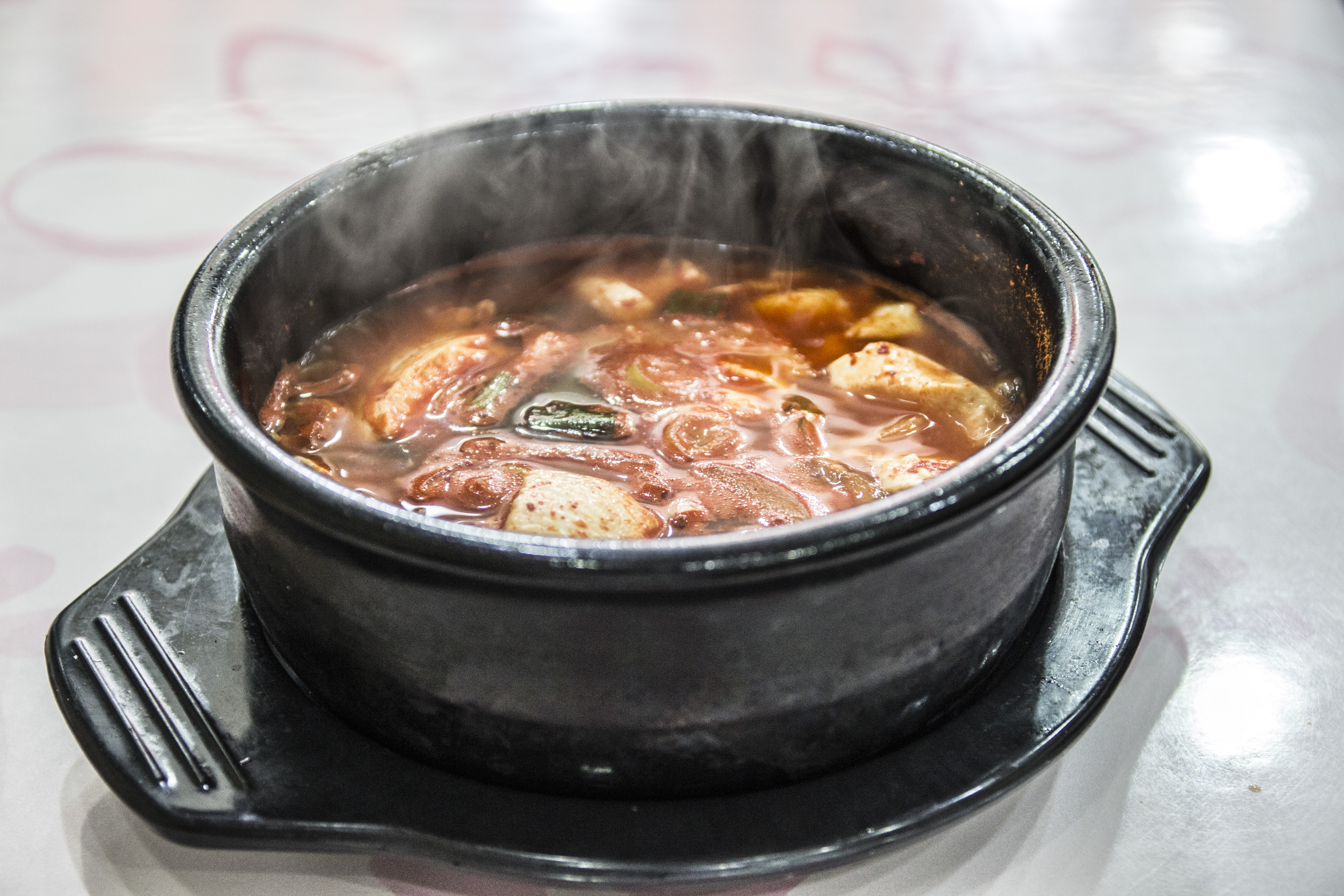 Sundubu jjigae, shown as a dish example; not a photograph of a specific Gyeongju restaurant.
