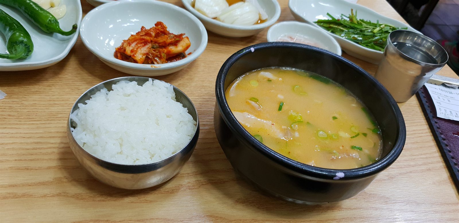 Dwaeji gukbap pork soup served in Busan